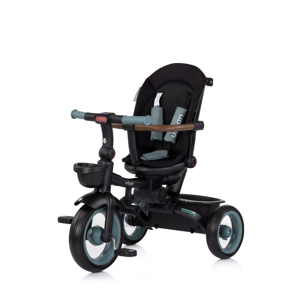 Infantil Paseo Triciclo plegable evolutivo 2 en 1 empuje pedales URBAN Basil 4/5