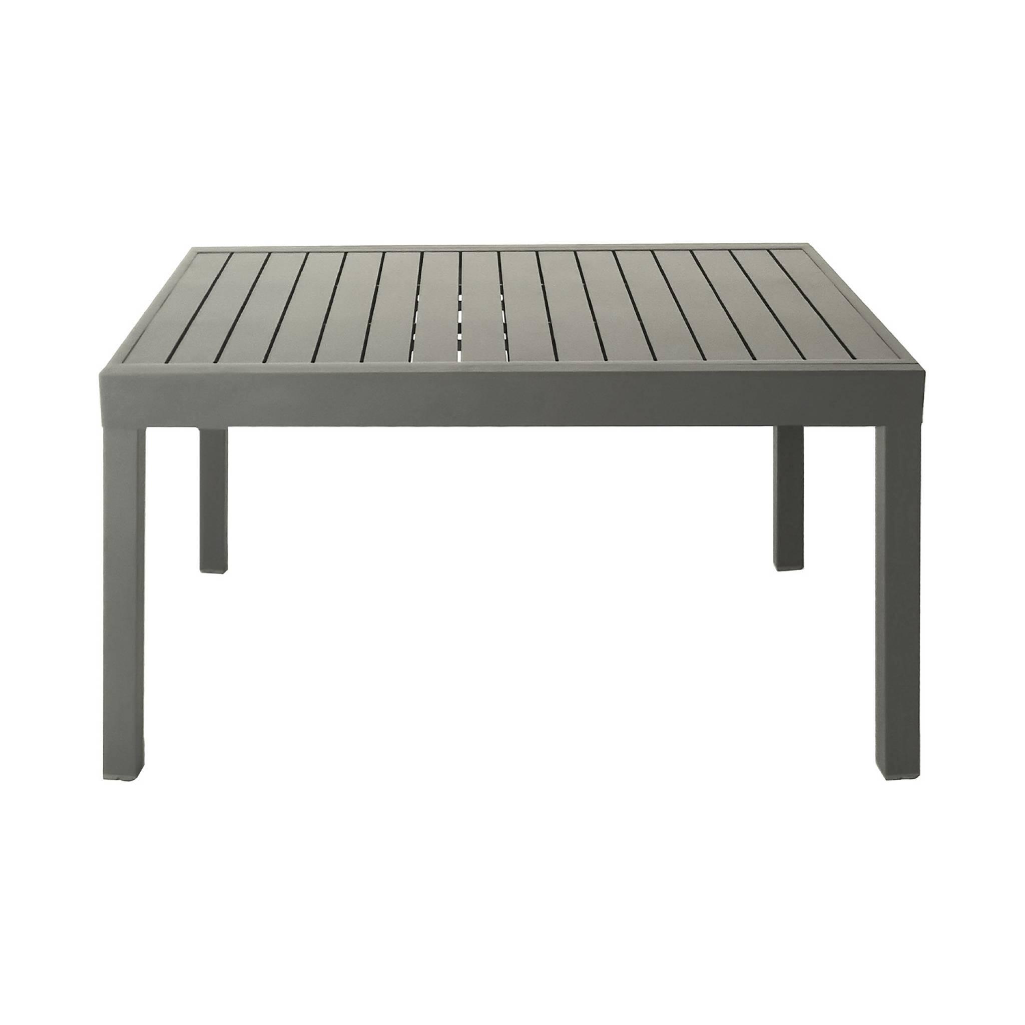Mesa de jardim extensível em alumínio, 8 lugares, Verde caqui 2/5