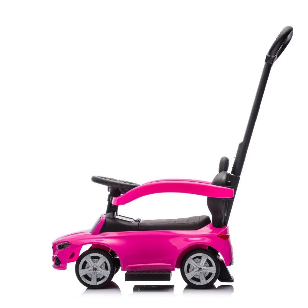 Infantil Paseo Correpasillos Mercedes Benz Clase C 2 en 1 empujePink 3/5