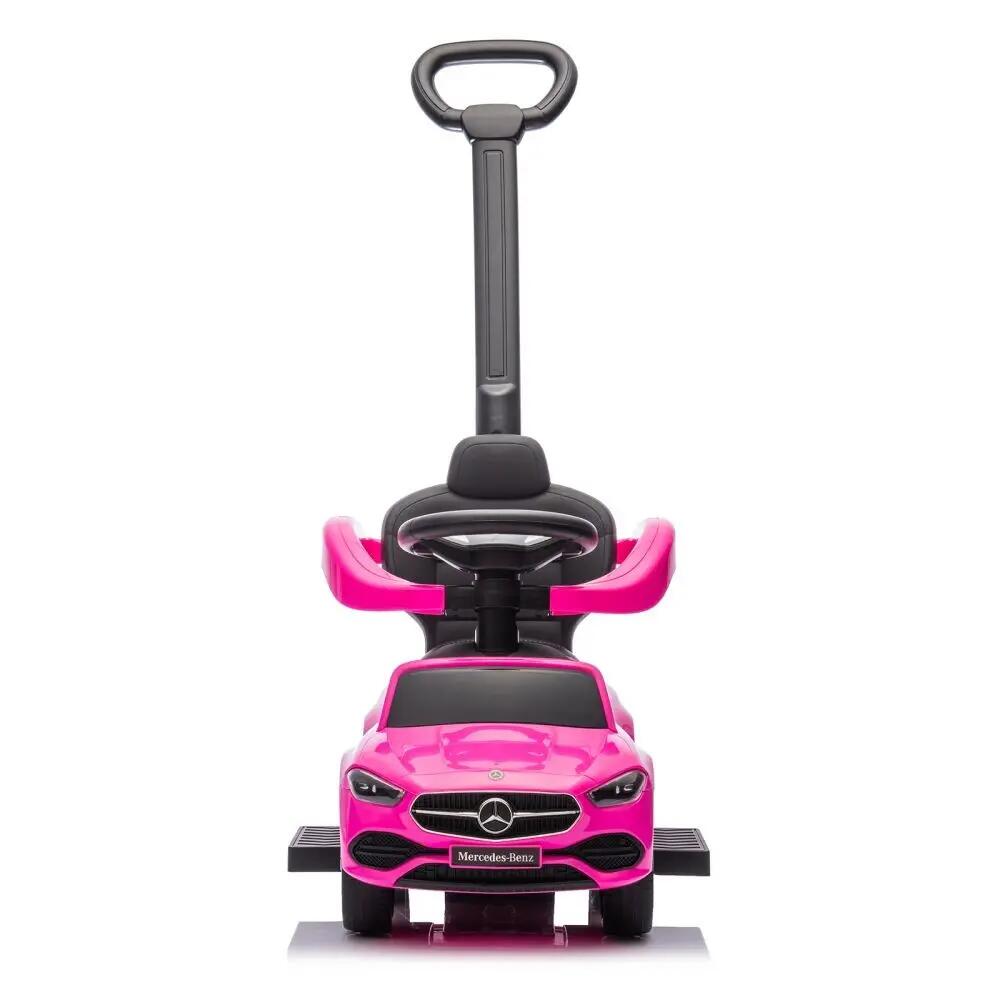 Infantil Paseo Correpasillos Mercedes Benz Clase C 2 en 1 empujePink 2/5
