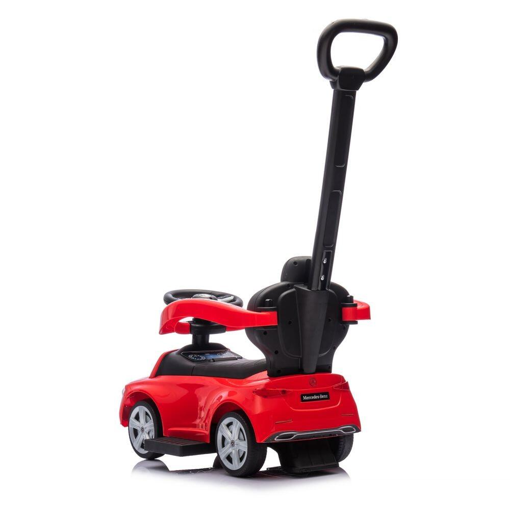 Infantil Paseo Correpasillos Mercedes Benz Clase C 2 en 1 empuje Red 4/5