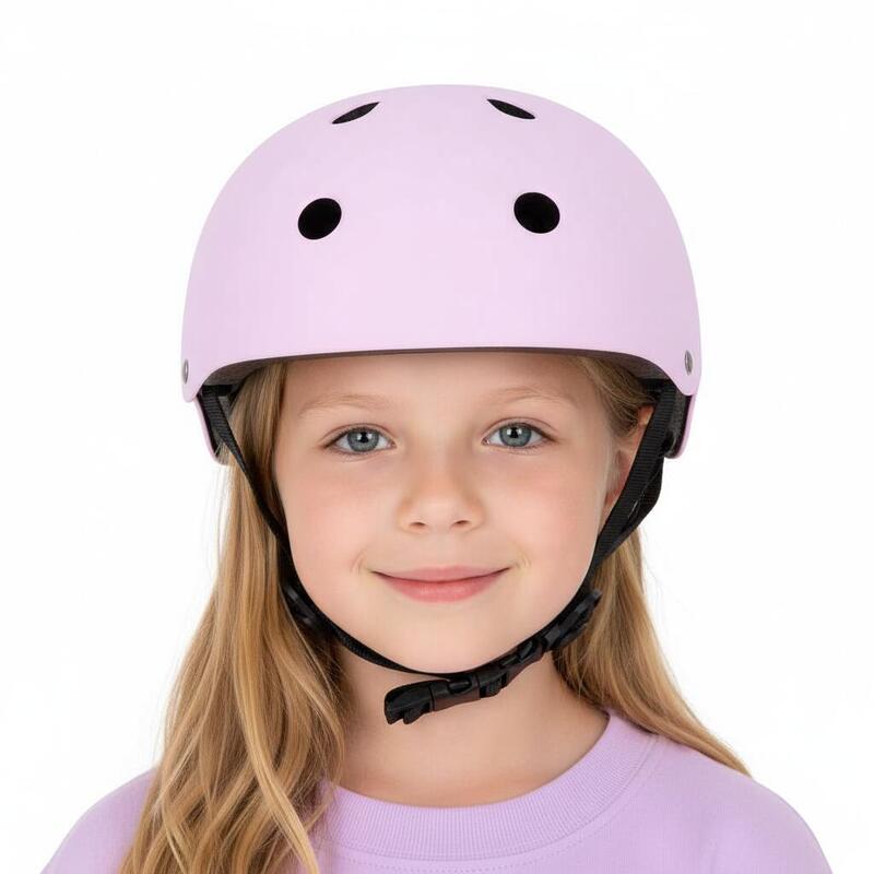 Casca protectie bicicleta copii, marimea M 55-58 cm, lumina LED, ventilatie