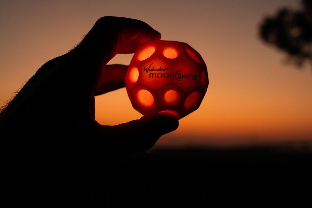 Palla rimbalzante luminosa Moonshine Moon ball 5/7