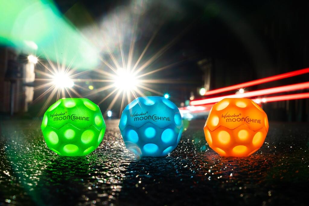 Palla rimbalzante luminosa Moonshine Moon ball 6/7