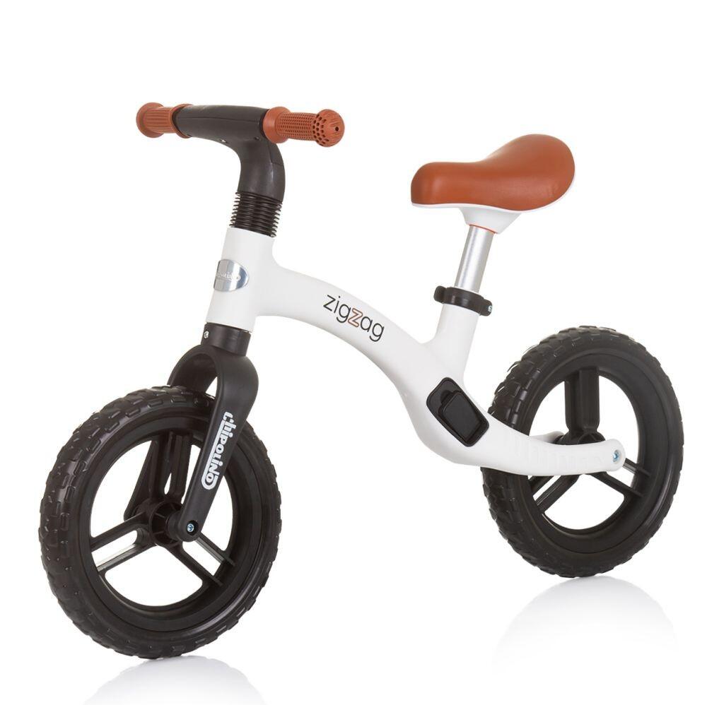 Infantil Paseo Bicicleta equilibrio sin pedales ligera ZIG ZAG Black/white 2/5