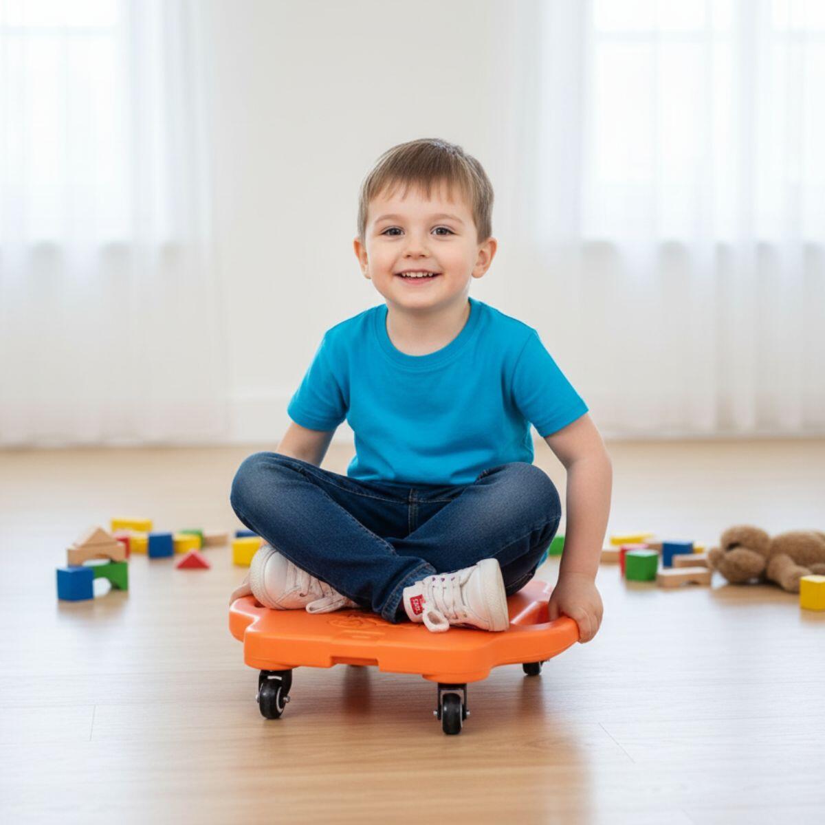 Kinder Fitness Rollbrett Kunststoff Räder Big Bear 2/7