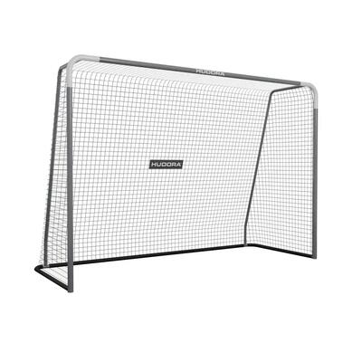 Voetbaldoel roco lite 300 met net en nylon haken - 300x200 cm