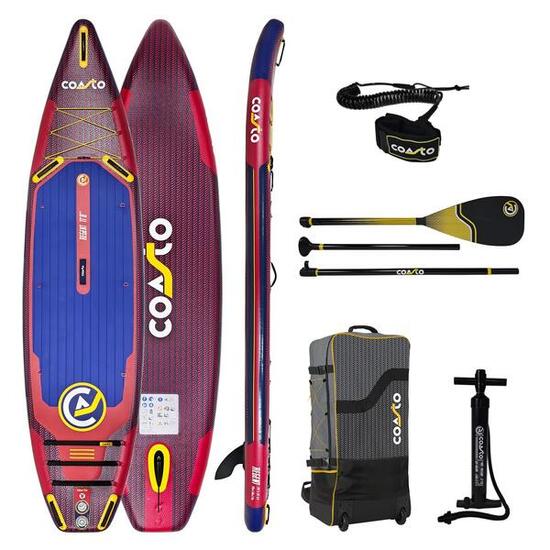 SUP gonfiabile Coasto FLIP 11'5 348x81x15cm -Max 150kg- Dotazione Alto Livello