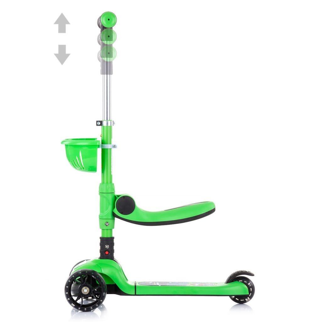 Infantil Paseo Patinete evolutivo 2 en 1 correpasillos NEO RIDER Green 2/5