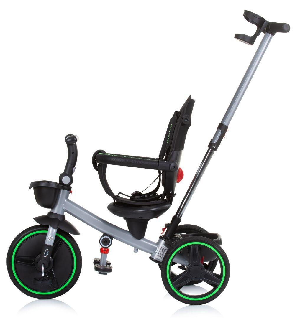 Infantil Paseo Triciclo plegable asiento 360° ajustable ALPHA Glacier 3/5