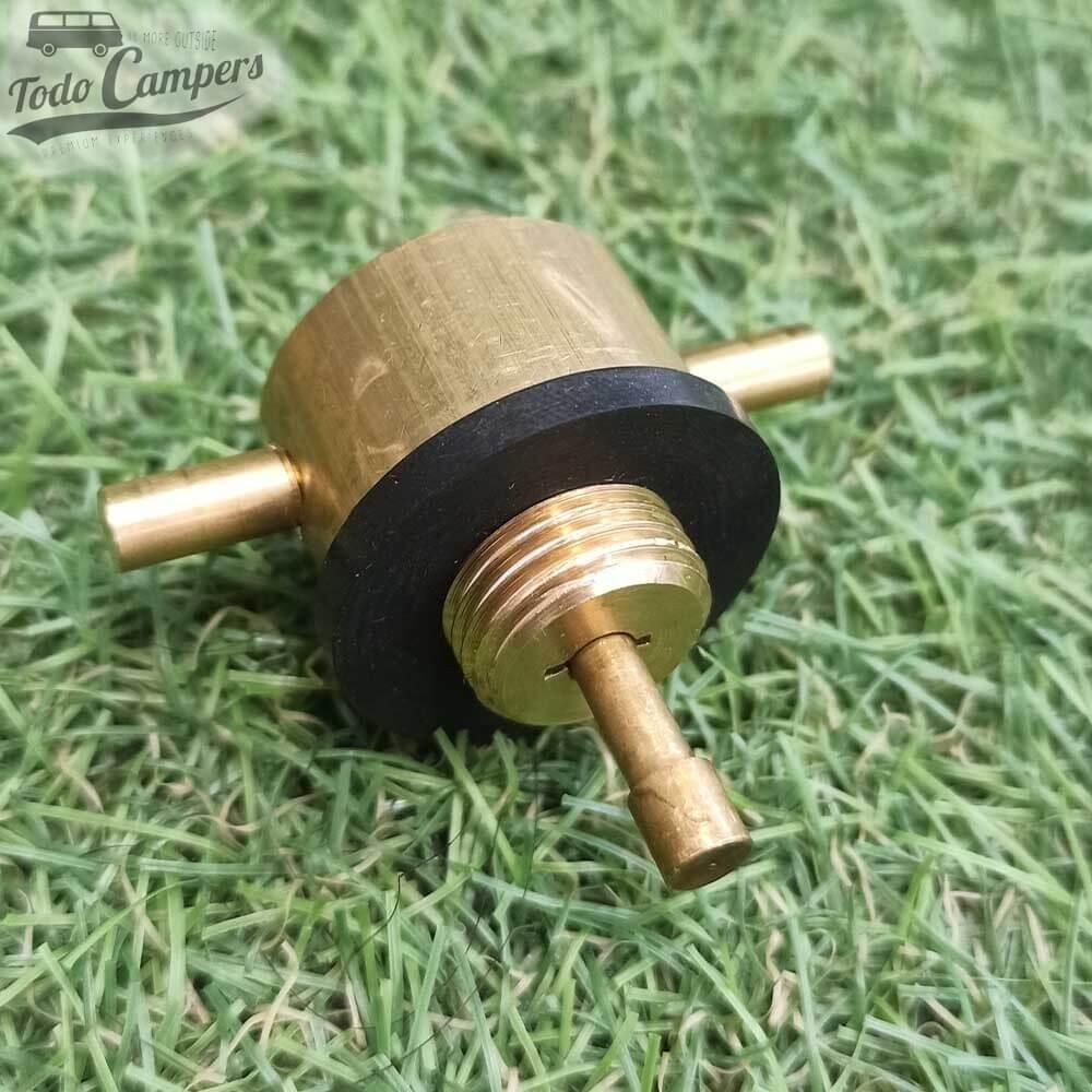Adaptador para botella de gas naranja Butsir 2/4