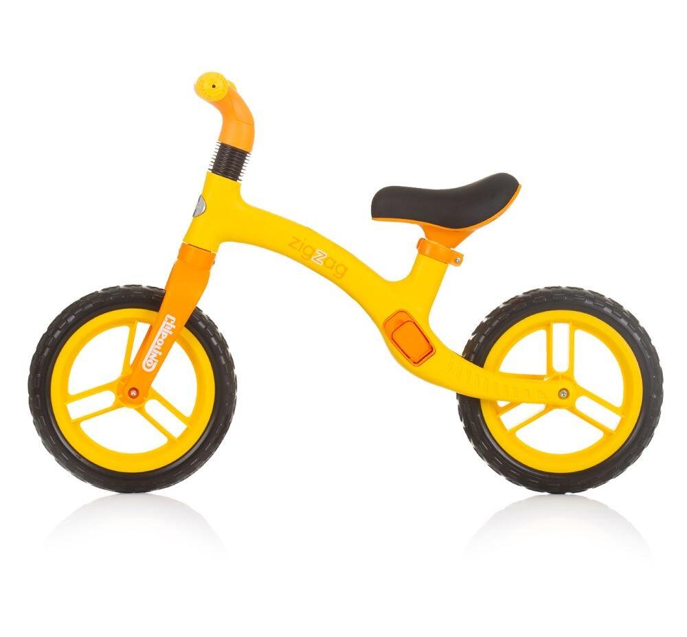 Infantil Paseo Bicicleta equilibrio sin pedales ligera ZIG ZAG Orange/yellow 3/5