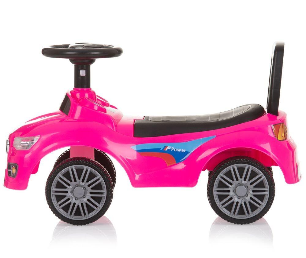 Infantil Paseo Correpasillos con música volante giratorio SPRINTER Pink 2/4