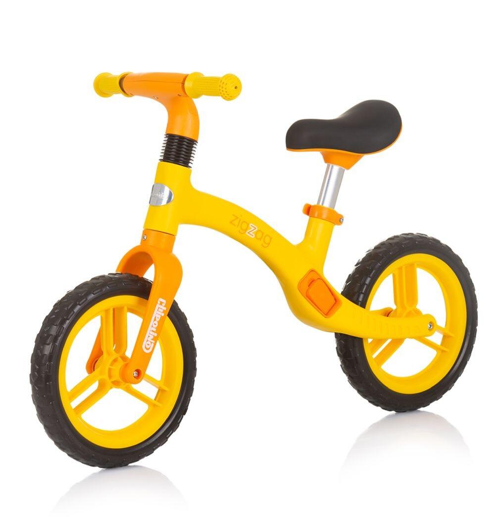 Infantil Paseo Bicicleta equilibrio sin pedales ligera ZIG ZAG Orange/yellow 2/5