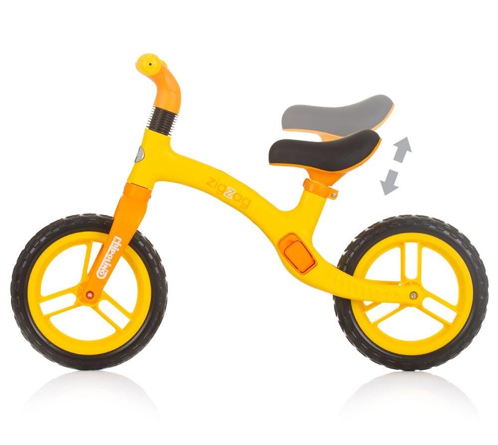 Infantil Paseo Bicicleta equilibrio sin pedales ligera ZIG ZAG Orange/yellow 4/5