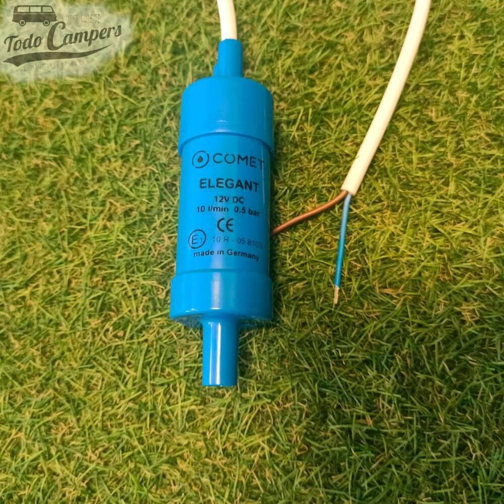 Bomba de paso 12 V Comet Elegant Inline - 10 Litros 3/4