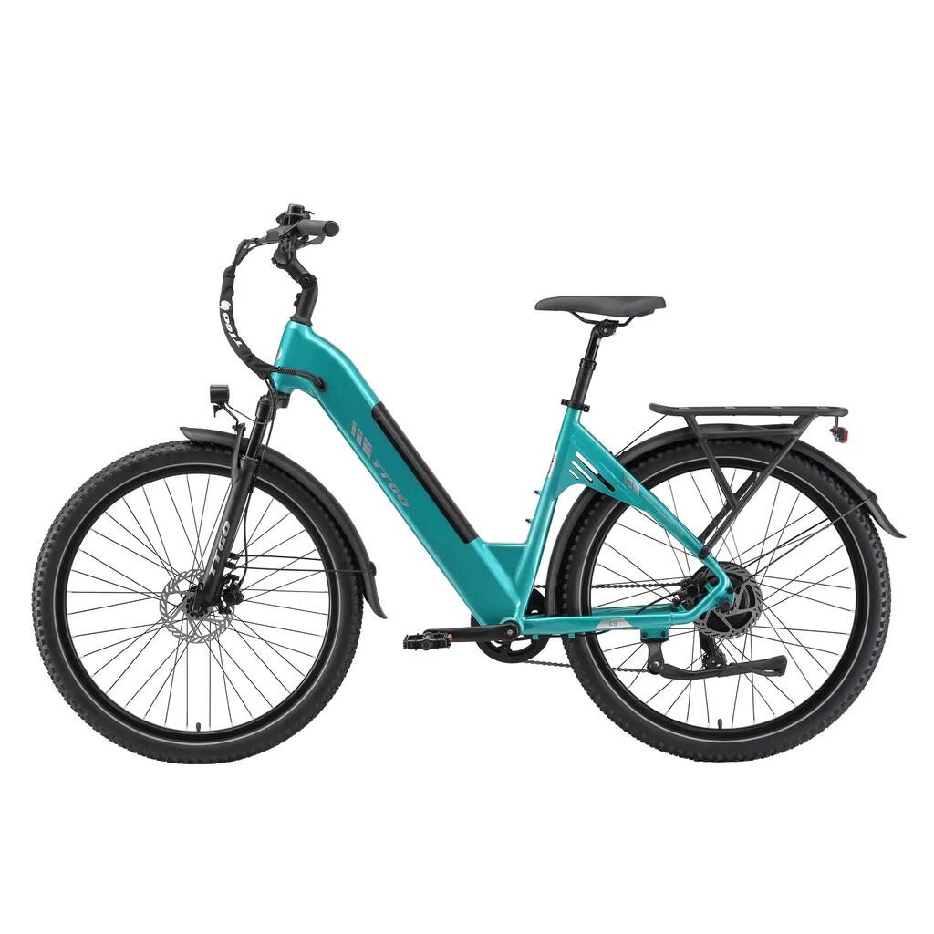 Електрически велосипед за възрастни C5: гуми 27,5"×2,4", 48V 13,5Ah, 250W.