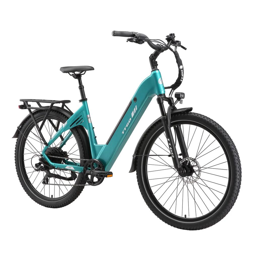 Електрически велосипед TTGO C5, Батерия 48V 13.5AH, Гуми 27.5*2.4 инча