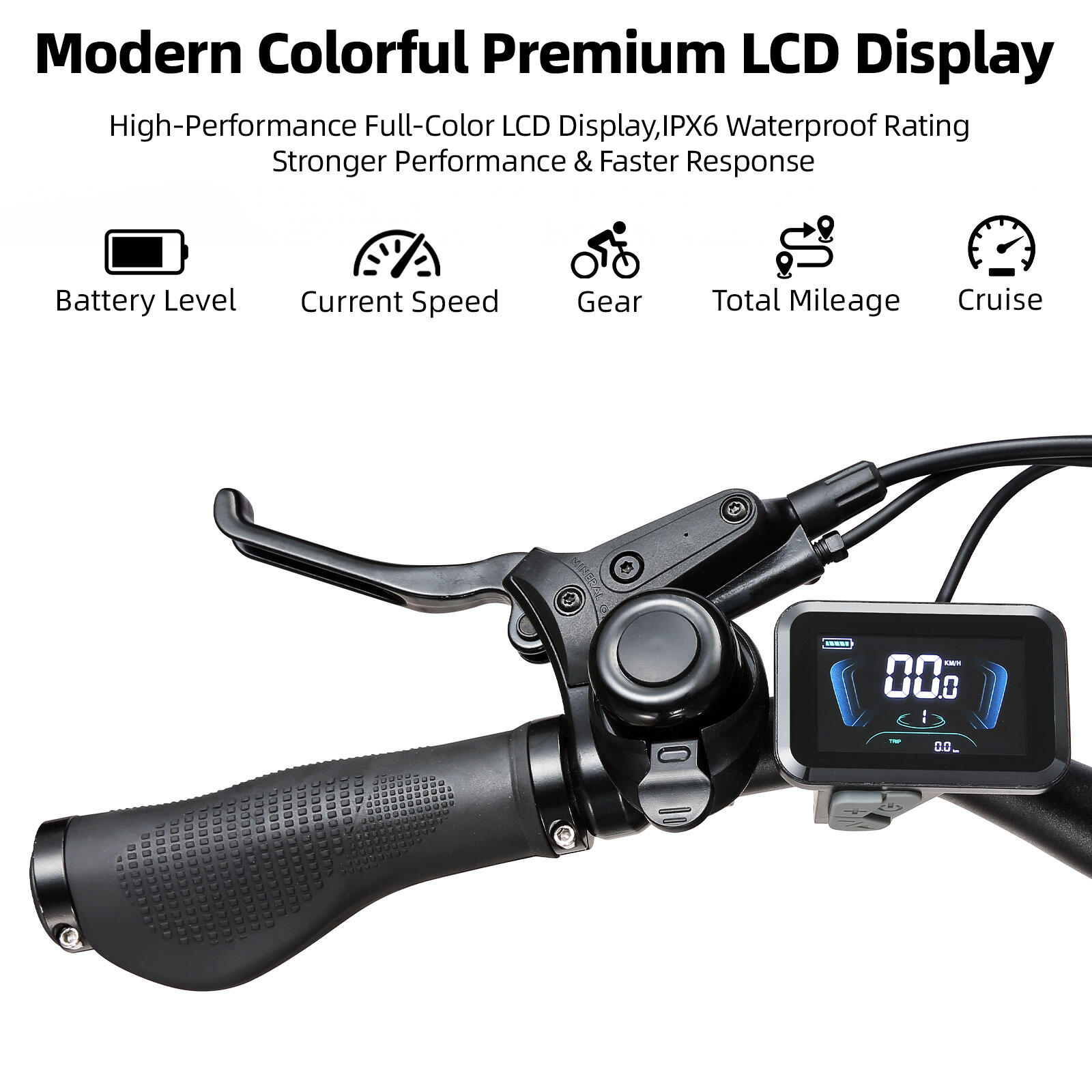 Elektrokolo TTGO C5 pro dojíždění, vyjímatelná baterie 648 Wh 6/7
