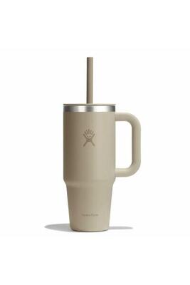 Kubek termiczny travel tumbler clear lid 24 oz / 710 ml oat