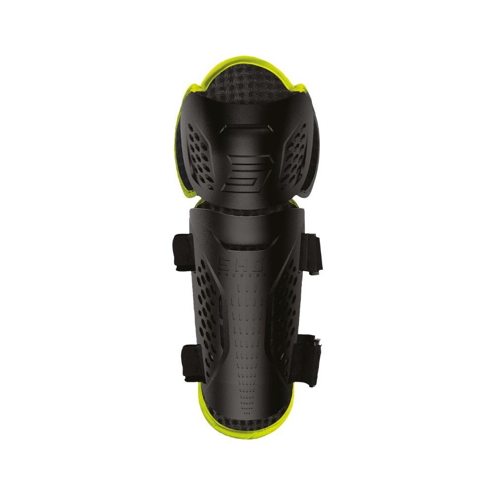 SHOT Genouillères VTT Optimal 2.0 Adulte Noir/Jaune Fluo 2/2