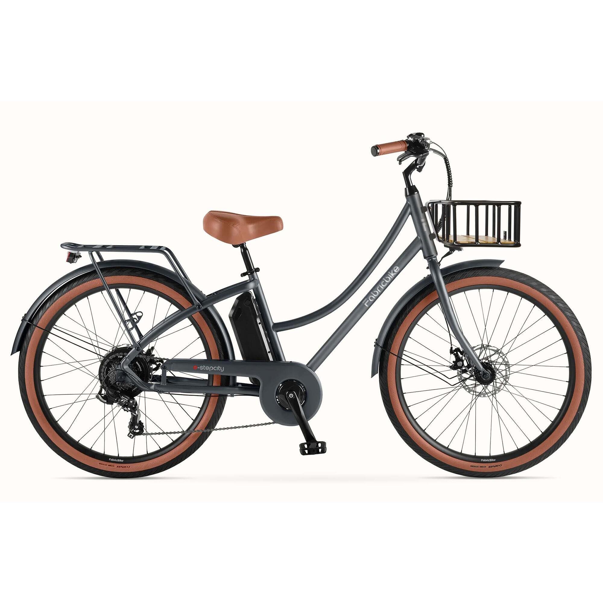 FABRICBIKE E-Stepcity elektrokolo – 250W, 36V, 60 km, Shimano 7rychl., Graphite Plus