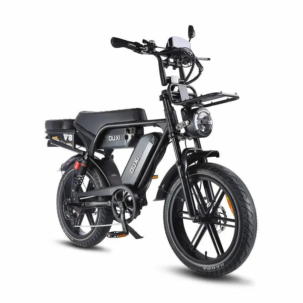 Ouxi V8 Ultra Max - Zwart - Bruin Zadel 3/4