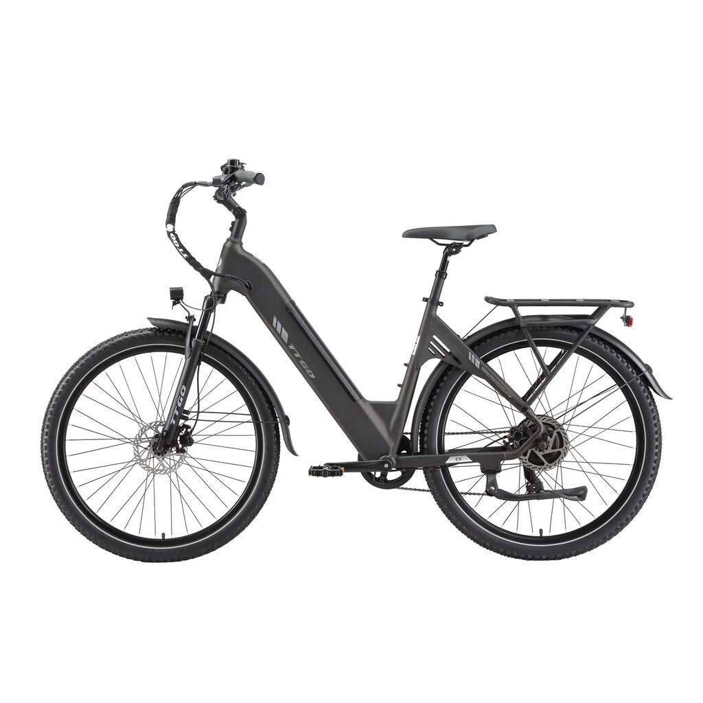 Електрически велосипед за възрастни C5: гуми 27,5"×2,4", 48V 13,5Ah, 250W.