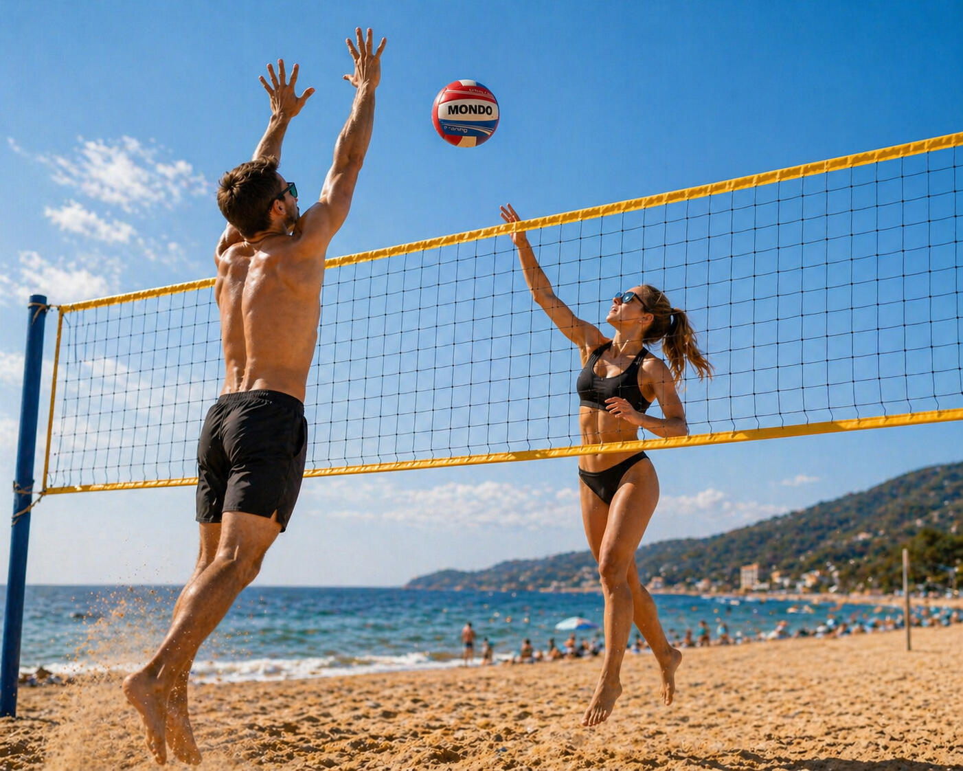 Entraînement de volley-ball en salle 4/4