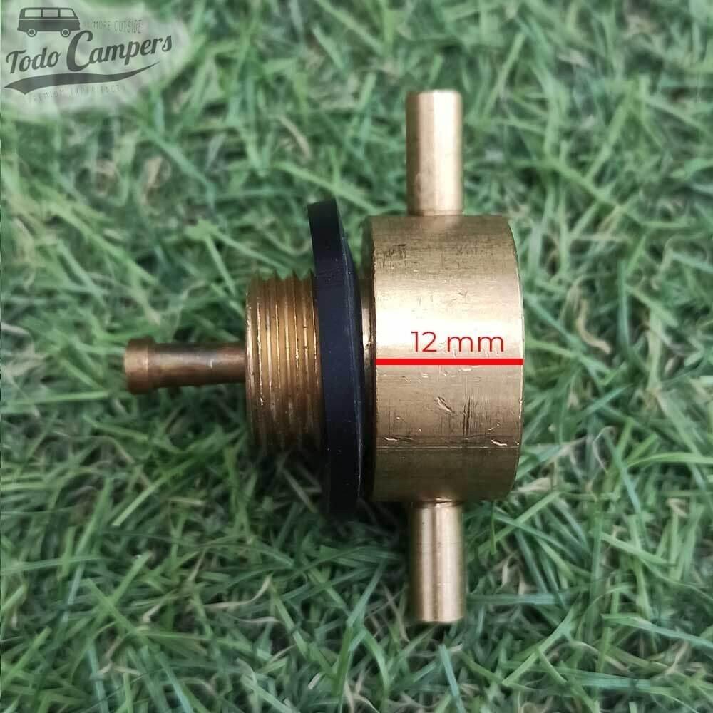 Adaptador para botella de gas azul Butsir 4/4