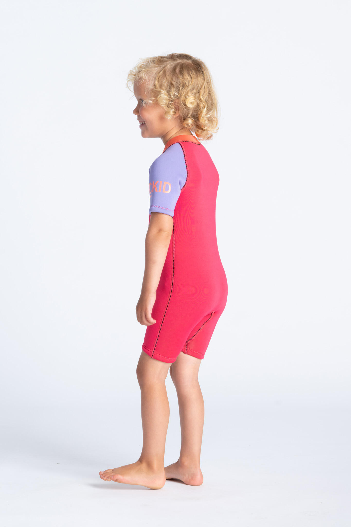 COMBINAISON NEOPRENE C-SKINS KID BABY SHORTI CORAL 4 ANS 3/4