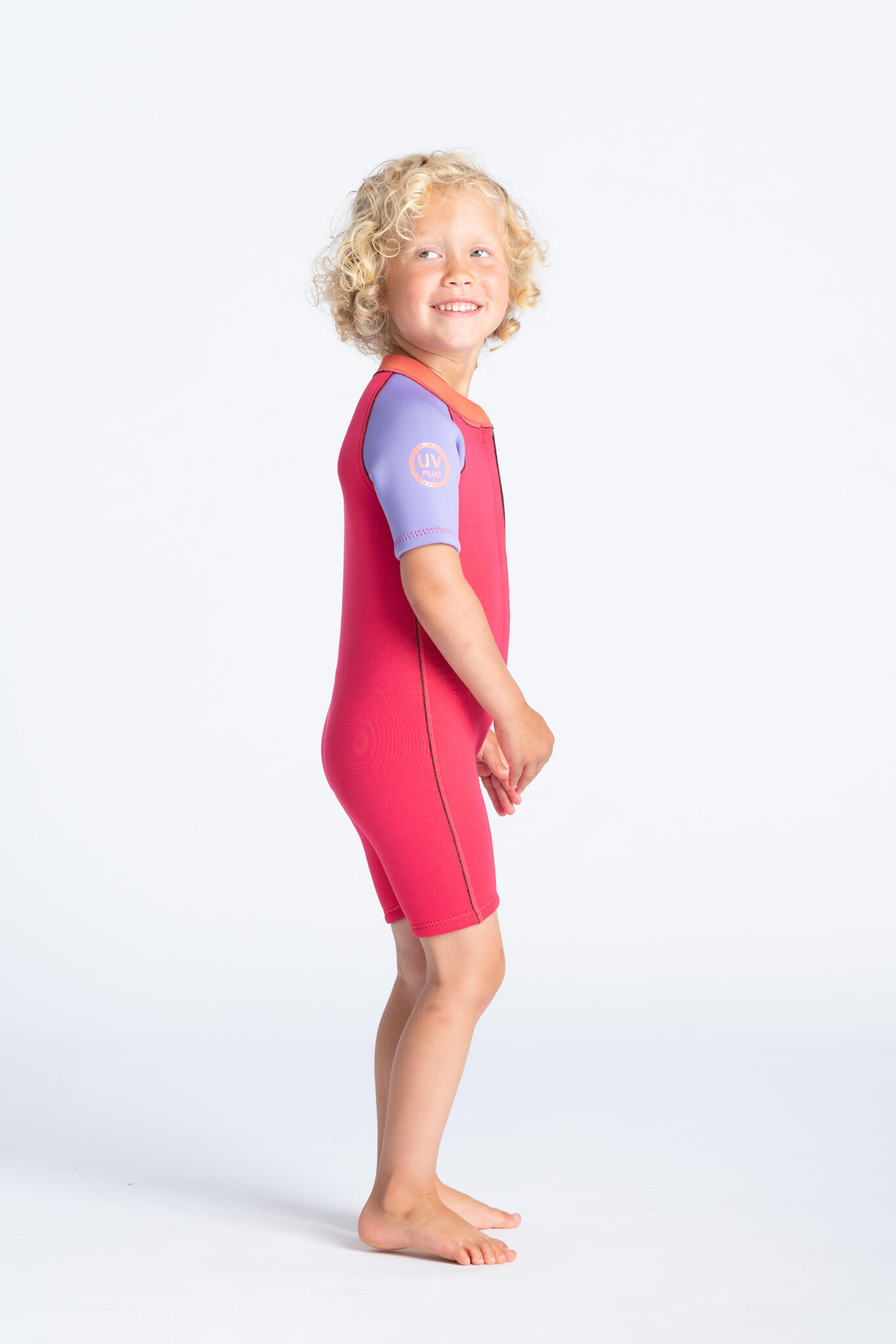 COMBINAISON NEOPRENE C-SKINS KID BABY SHORTI CORAL 4 ANS 2/4