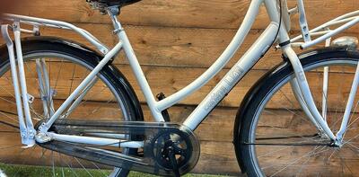 Cortina transport stadsfiets, wit - 50 cm