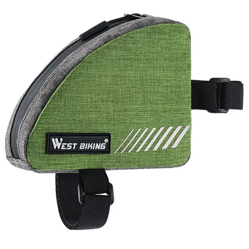 Quick access strap frame bag