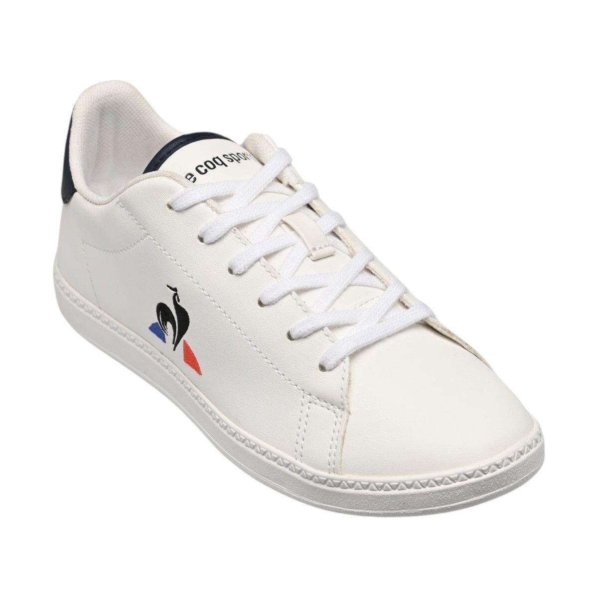 Baskets Le Coq Sportif COURTSET_2 GS Blanc 2/5