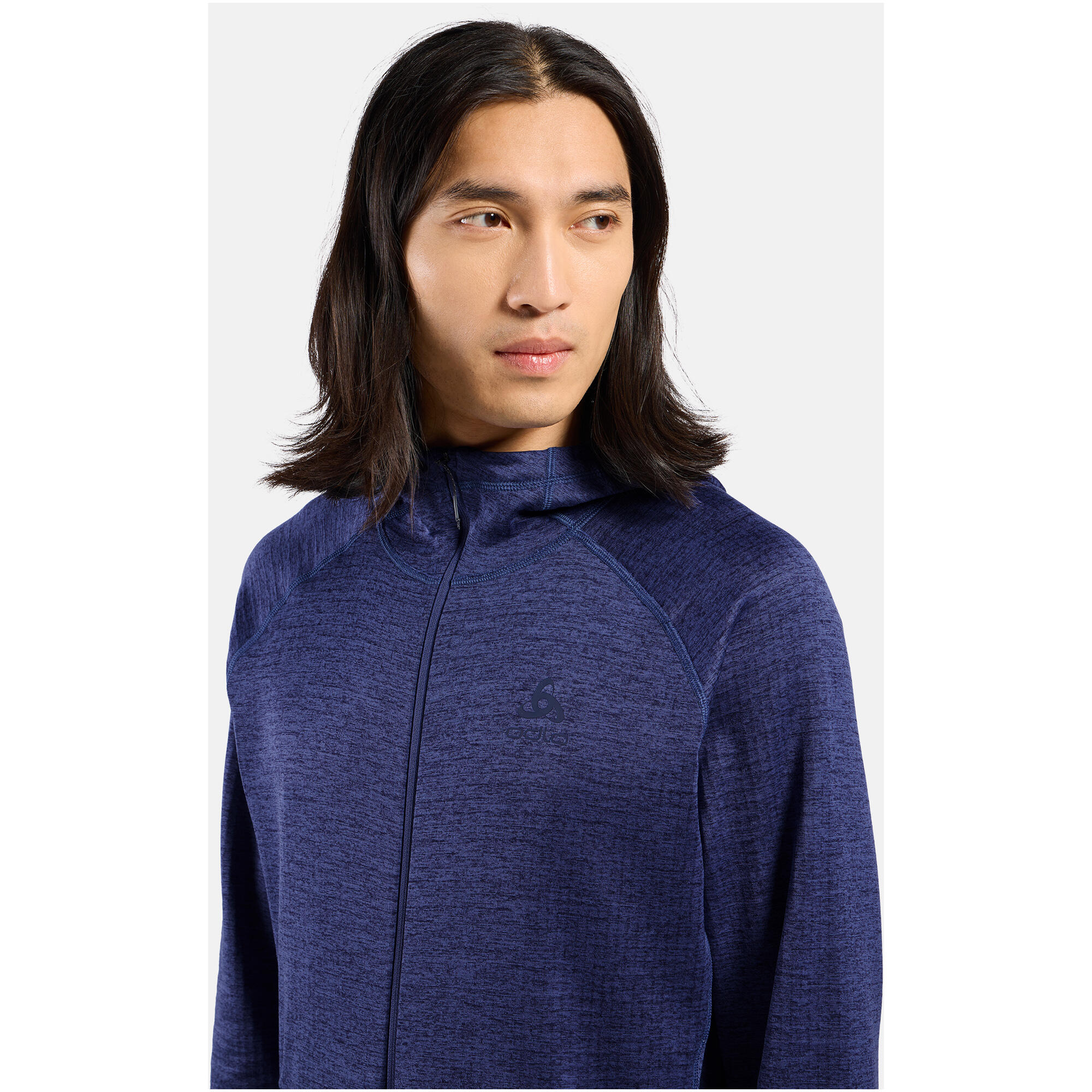 Bluza męska Odlo TENCIA Mid layer hoody full zip 4/7