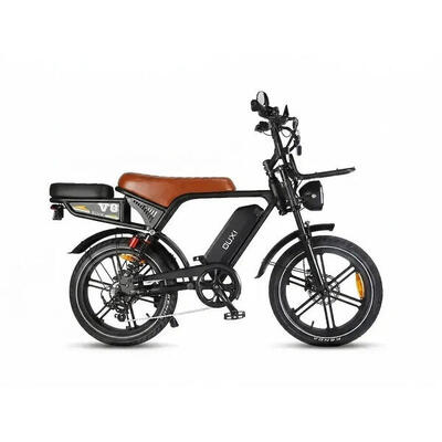 Ouxi v8 ultra - zwart - bruin zadel