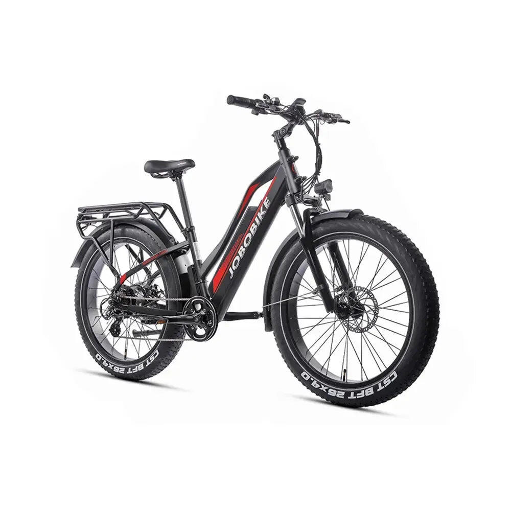 JOBOBIKE Robin ST - Zwart/Rood 2/2