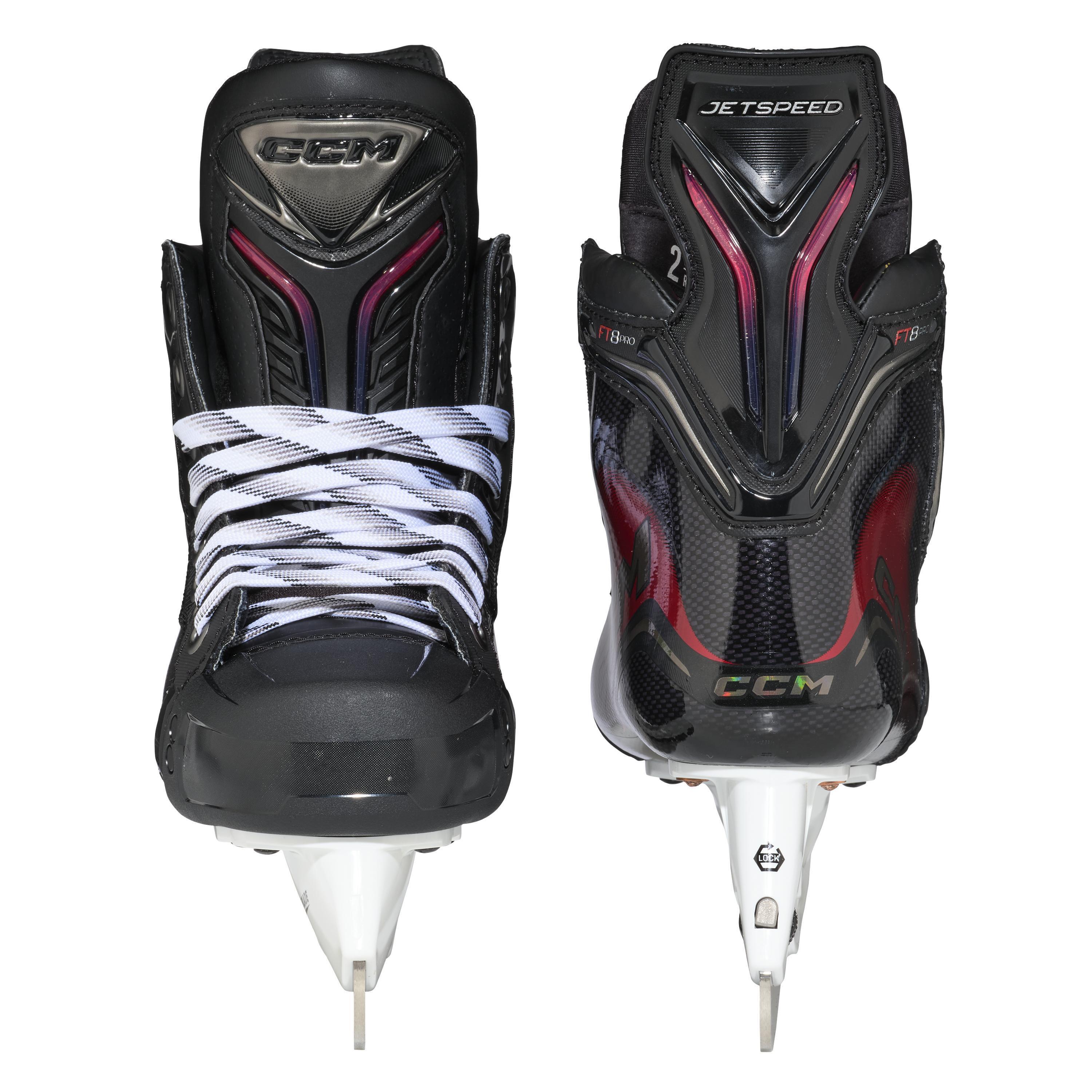 Dětské hokejové brusle CCM JetSpeed ​​​​FT8 Pro, standardní šířka 2/6