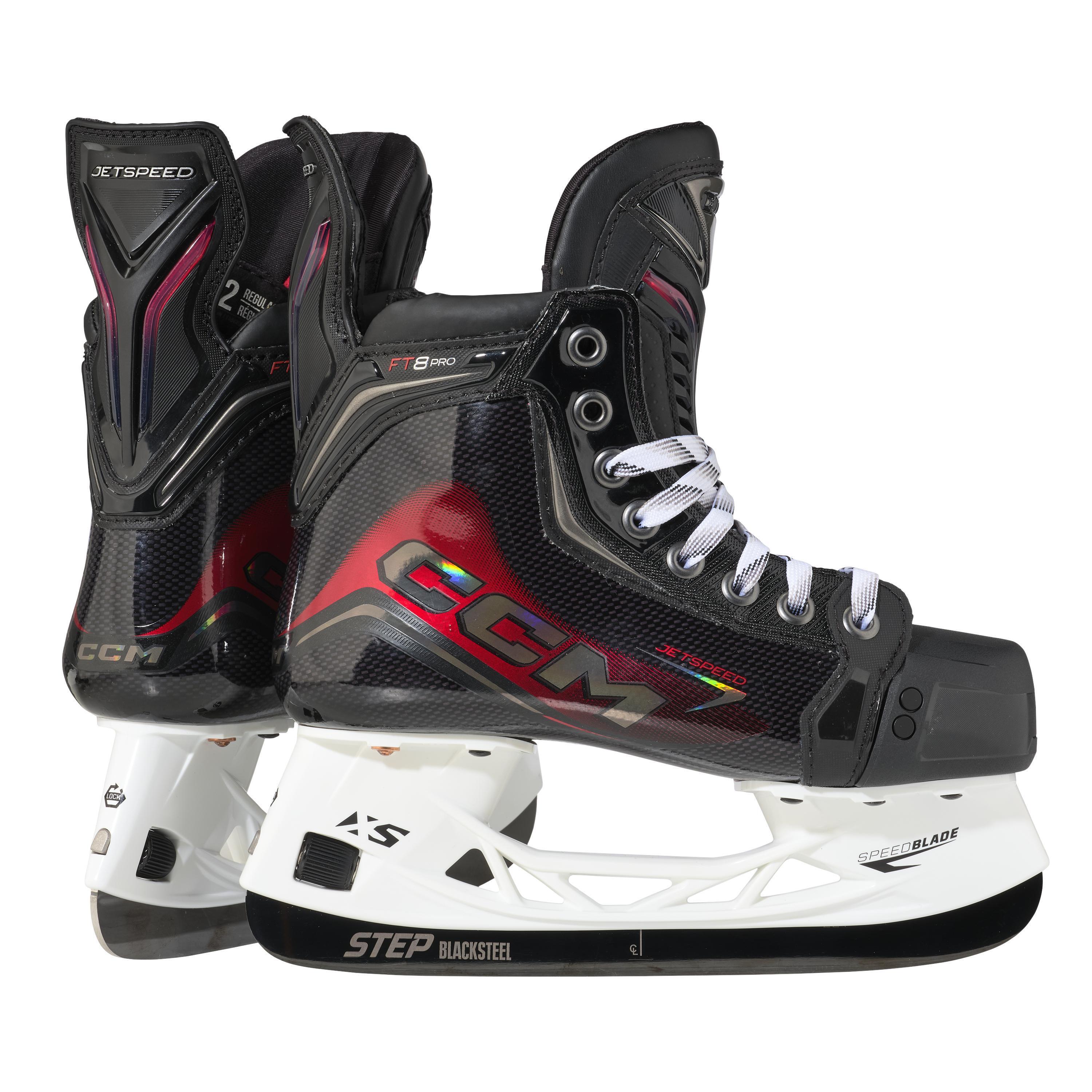 CCM Dětské hokejové brusle JetSpeed ​​​​FT8 Pro, standardní šířka