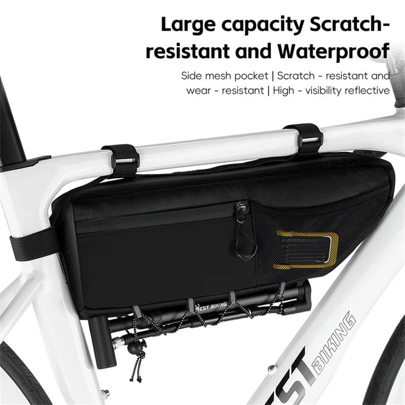 Fietsframe bag waterproof voor bovenbuis 3/4