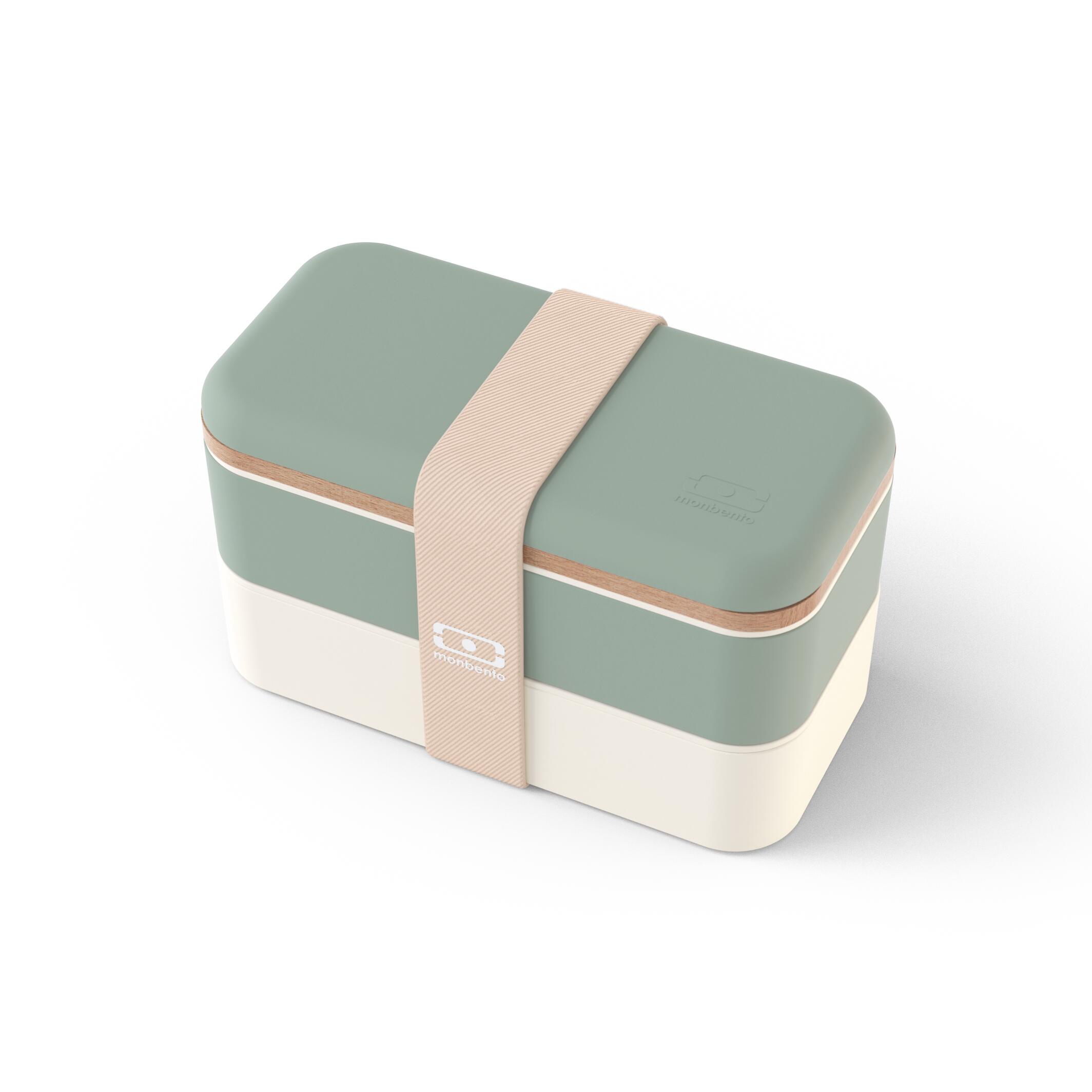 Set boite repas 2x500ml-1L Vert + planche à découper|Adulte|Bureau, pique-nique 3/6