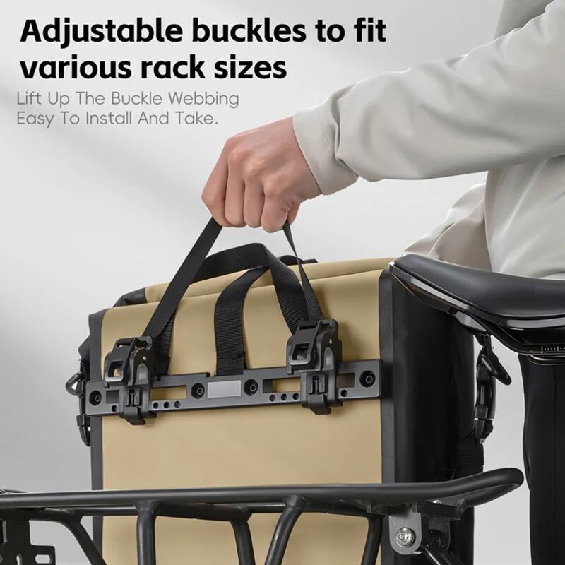 Bolsa de bici impermeable liberación rápida para ciclismo 3/5