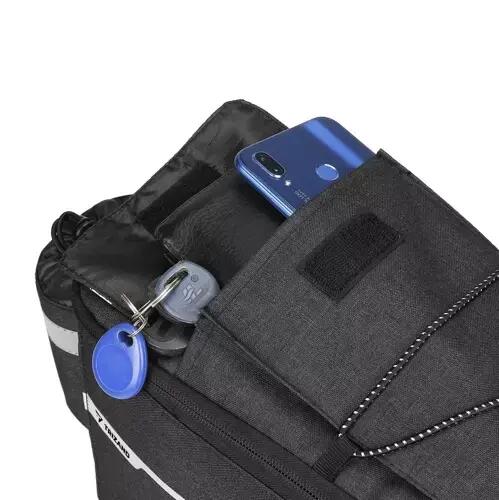 Geanta termica bicicleta, 9 L, suport sticla, curea umar detasabila, 40x16x 7 cm 6/7
