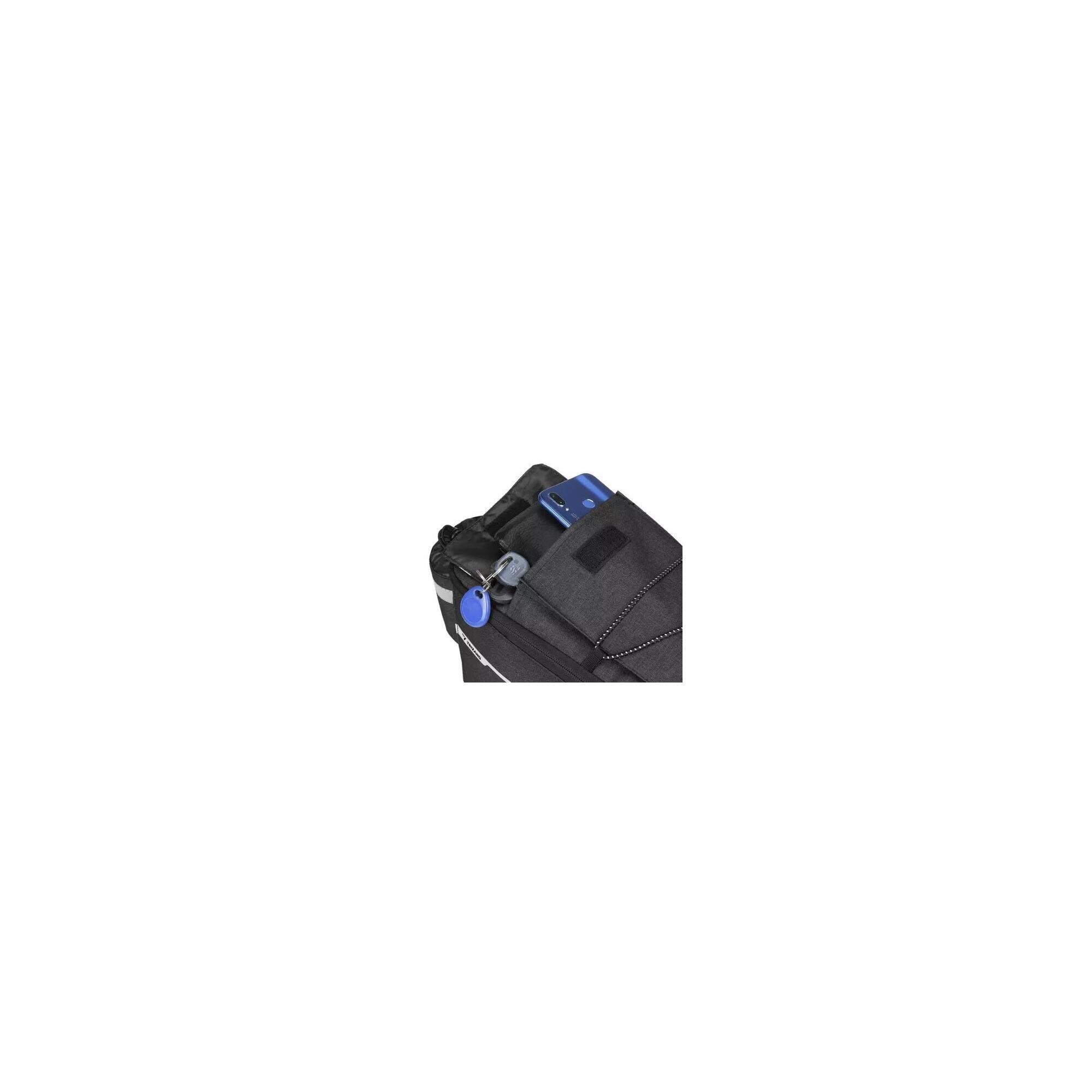 Geanta termica bicicleta, 9 L, suport sticla, curea umar detasabila, 40x16x 7 cm