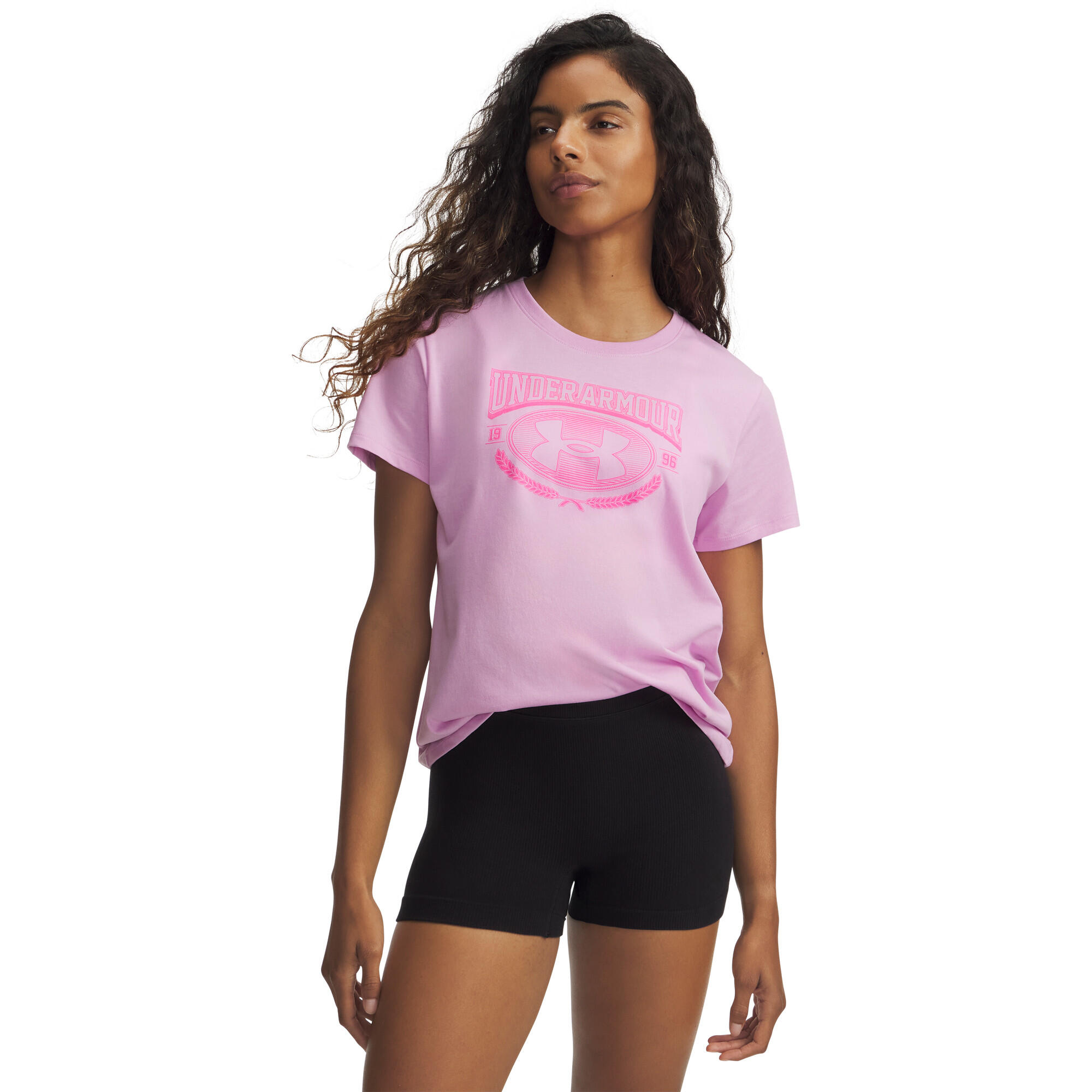 Under Armour Damen T-Shirt VARSITY SS 6010592 1/4
