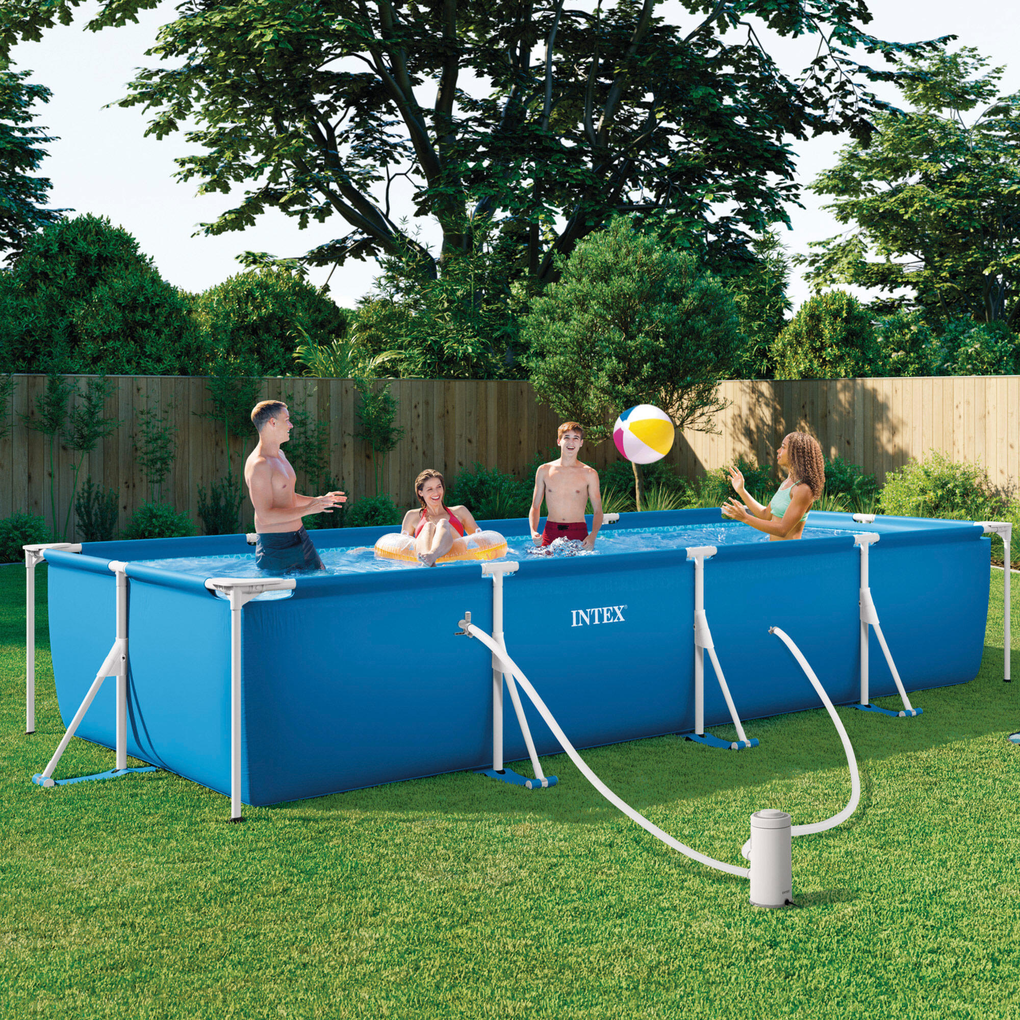 Bazén Intex 28274 Metal Frame 450x220x84 cm 2/7