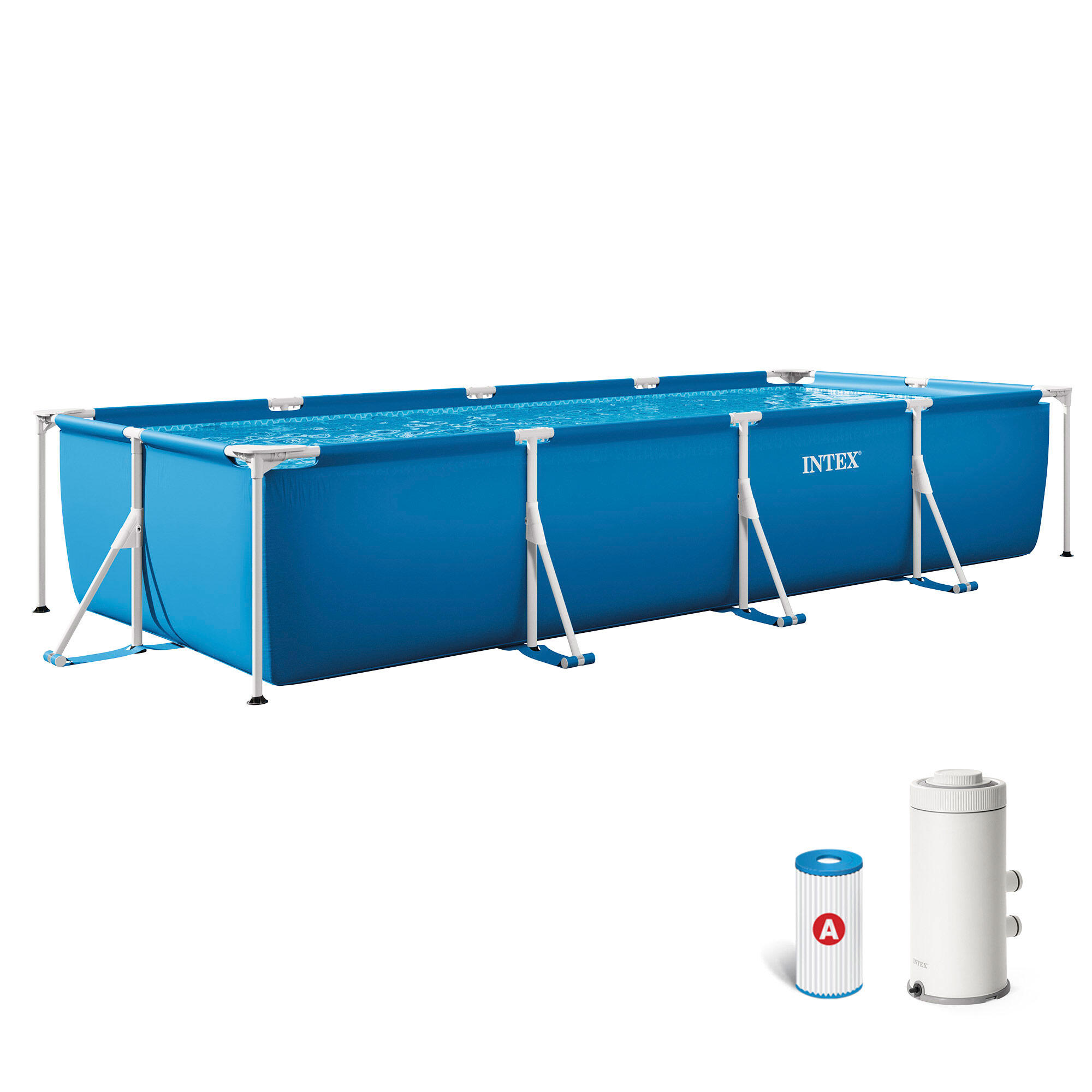 INTEX Bazén Intex 28274 Metal Frame 450x220x84 cm