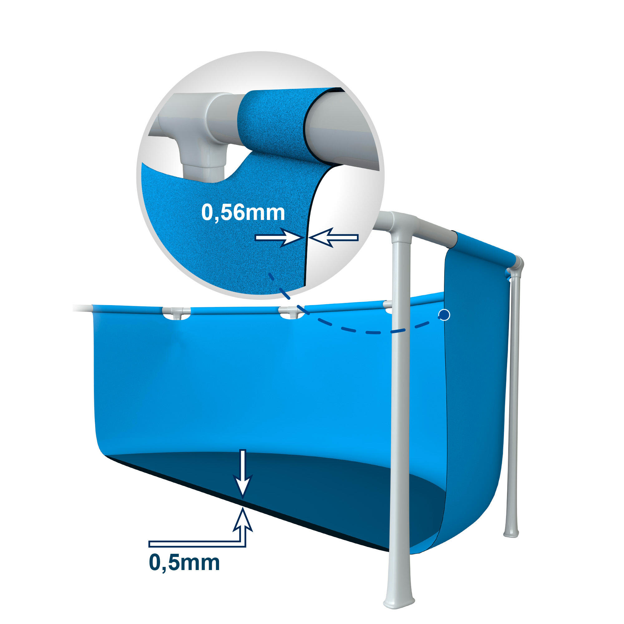 Bazén Intex 28274 Metal Frame 450x220x84 cm 6/7