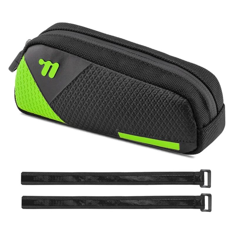 Fietsframe tas waterdicht in PU leer 3D geperst 1/1